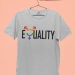 equality tshirt ash grey