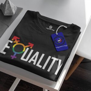 equality tshirt folded