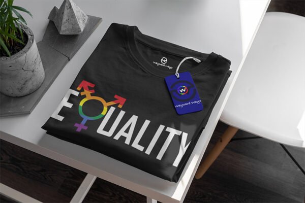 equality tshirt folded