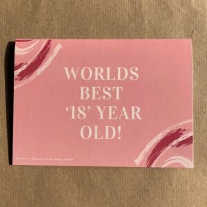 Ctrl+P Worlds Best 18 Year Old Card