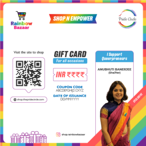 Exclusive Gift Card - Supported by Anubhuti Banerjee