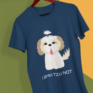 I Shih Tzu Not Blue T-shirt