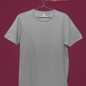 solid ash grey tshirt
