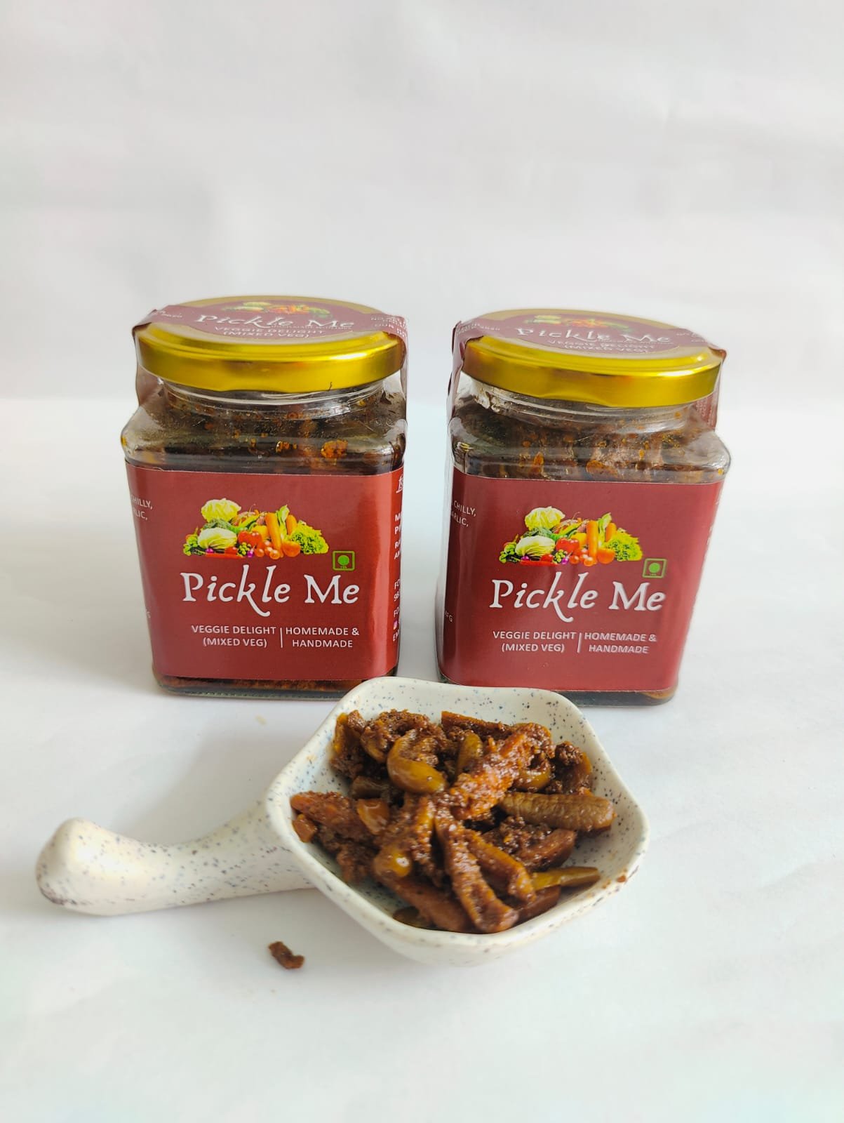 Pickle Me – Veggie Delight – Homemade Mixed Veg Pickle 250 Gms ...