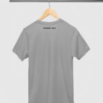 Moon Grey Solid T-Shirt by Wayward Wayz Back