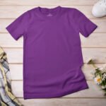 Purple Solid T-Shirt by Wayward Wayz Post
