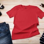 Red Solid T-Shirt by Wayward Wayz Post
