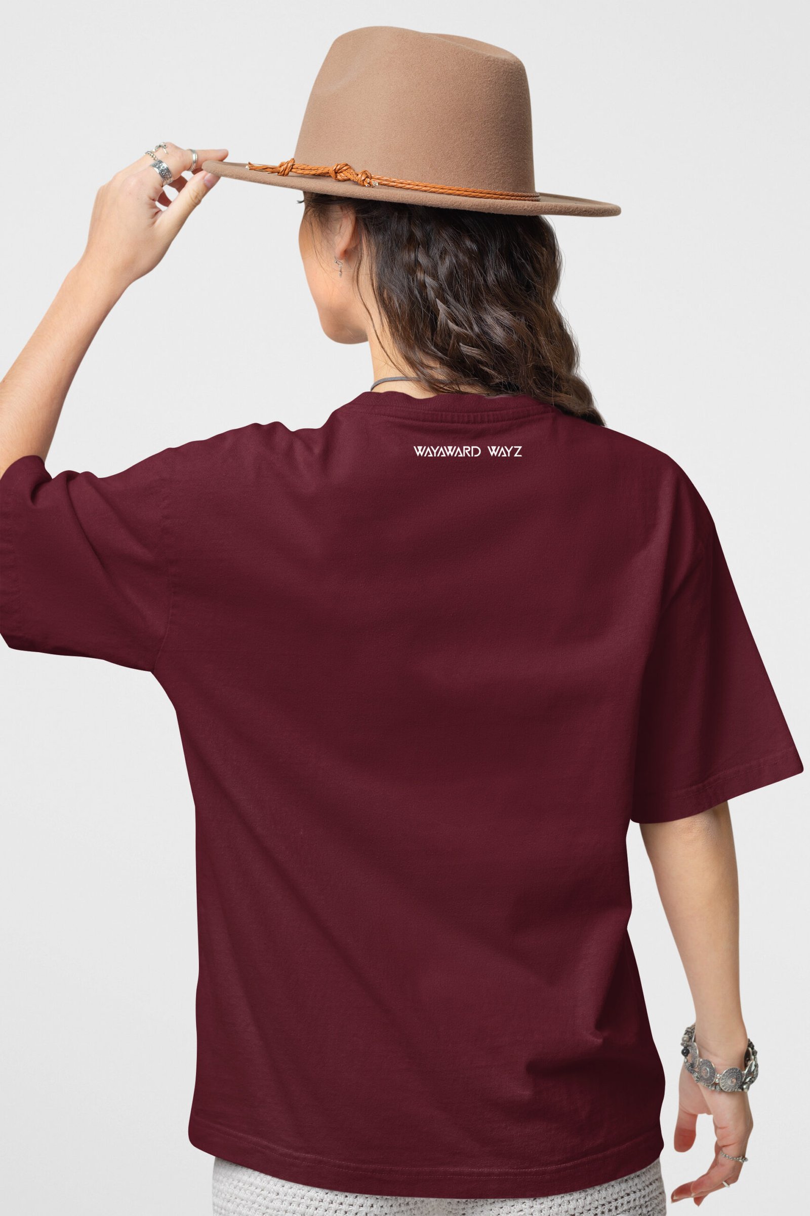 Wine T-Shirt by Wayward Wayz - Back